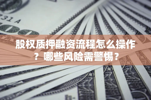 济南股权质押融资流程怎么操作？哪些风险需警惕？