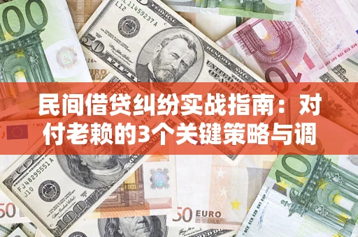 济南民间借贷纠纷实战指南：对付老赖的3个关键策略与调解盲区解析