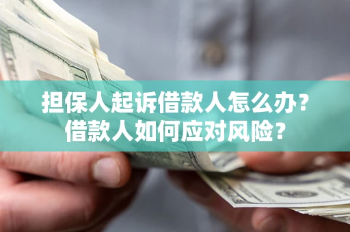 济南担保人起诉借款人怎么办？借款人如何应对风险？