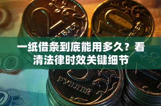 济南一纸借条到底能用多久？看清法律时效关键细节