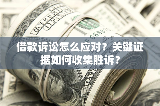 济南借款诉讼怎么应对？关键证据如何收集胜诉？