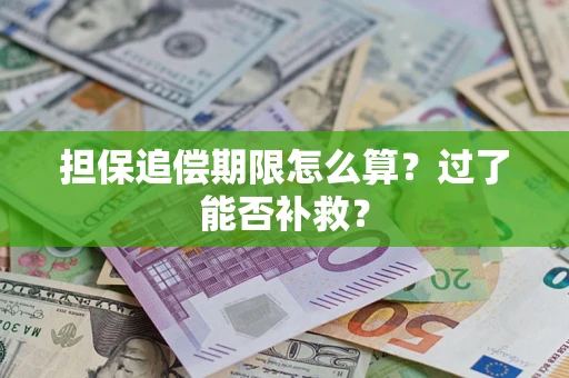 济南担保追偿期限怎么算？过了能否补救？