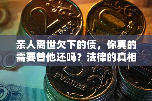 济南亲人离世欠下的债，你真的需要替他还吗？法律的真相或许与你想的不一样